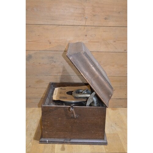 Antieke platenspeler 