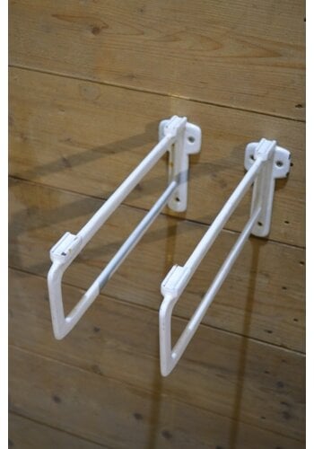 Wastafel beugels emaille 