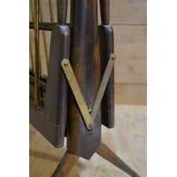 thumb-Mid-Century Modern lectuurbak tafeltje van mahonie-9