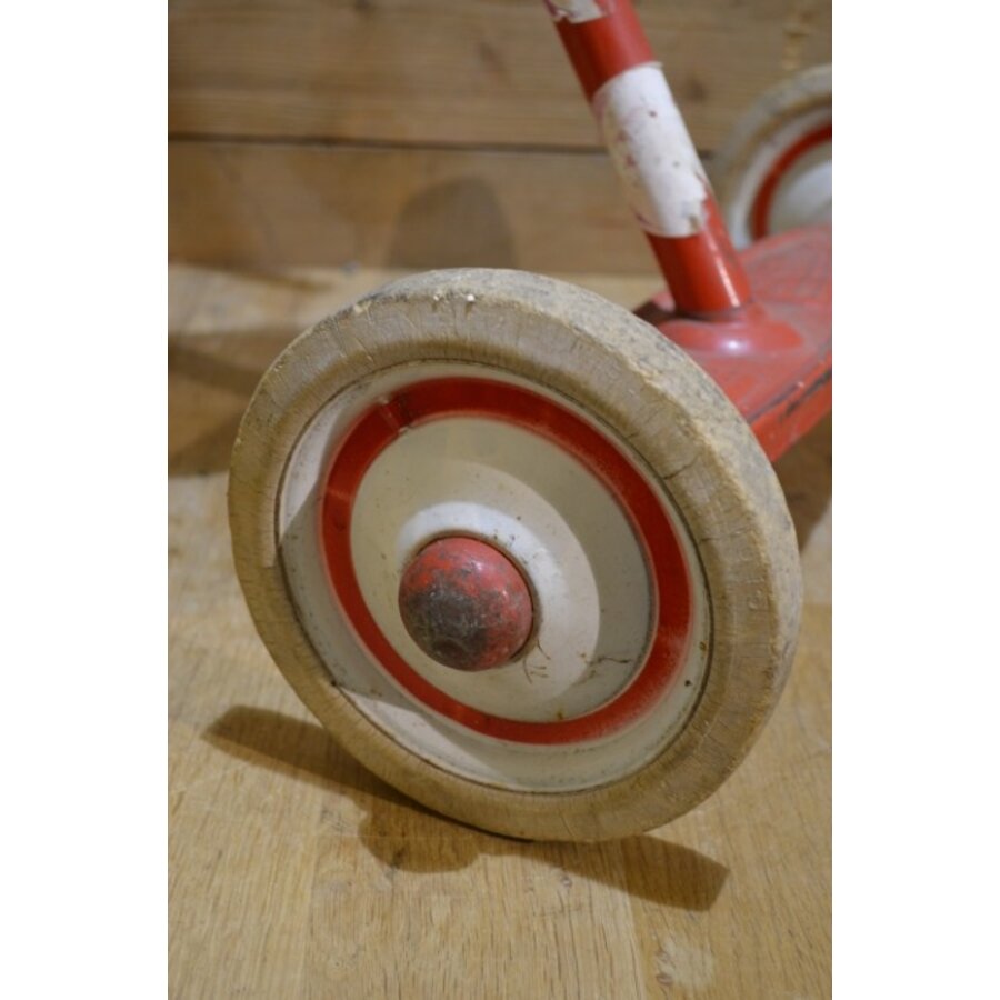 Vintage Winther metalen driewieler-10