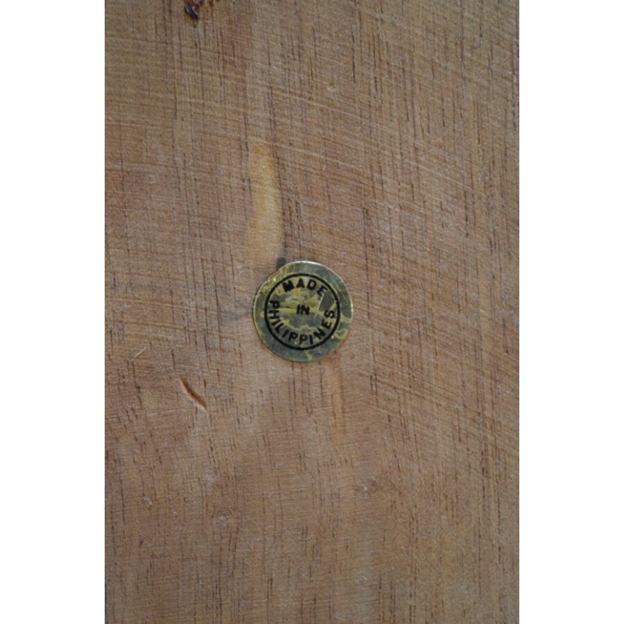 Houten wc-rolhouder met houten kip-6