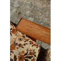 thumb-Vroege Art Deco eiken rookstoel met verstelbare rugleuning-9