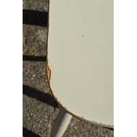 thumb-Vintage IKEA spijlenstoel van hout in klassiek creme-8