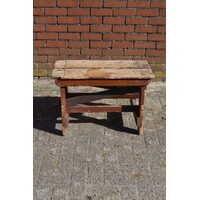 thumb-Geleefd houten timmermans werkbankje uit de jaren 50-4