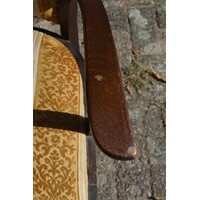 thumb-Eiken armstoel met stoffen zitting en rugleuning-7