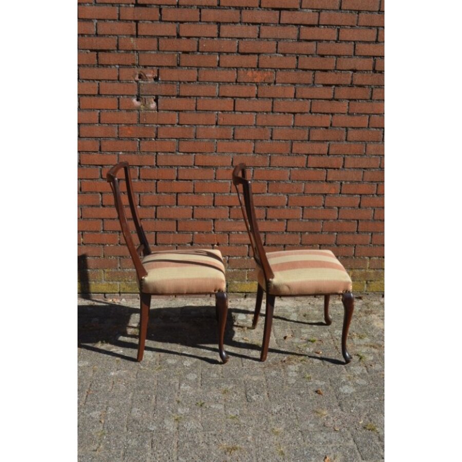 2 Engelse stoelen Chippendale stijl-2
