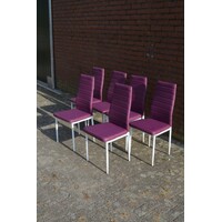 thumb-6x Milano keukenstoel cyclaam-2