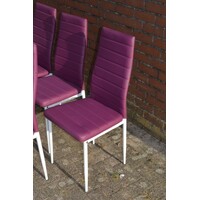 thumb-6x Milano keukenstoel cyclaam-3