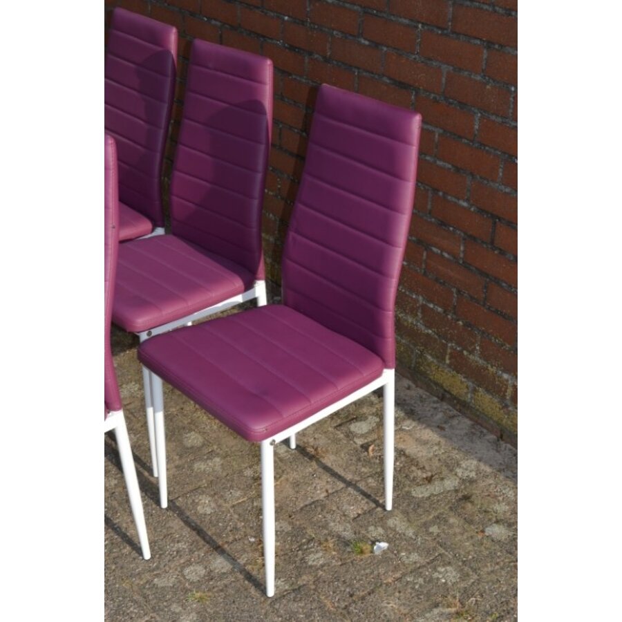 6x Milano keukenstoel cyclaam-3