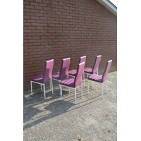 thumb-6x Milano keukenstoel cyclaam-4