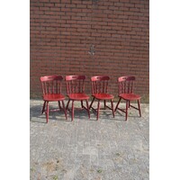 thumb-4x Windsor bistrostoel rood-1
