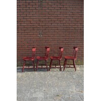 thumb-4x Windsor bistrostoel rood-10