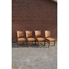 4 eiken stoelen jaren 50
