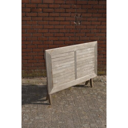 Inklapbare teak tuintafel 