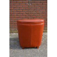 thumb-3B fauteuil bruin rundleer-6