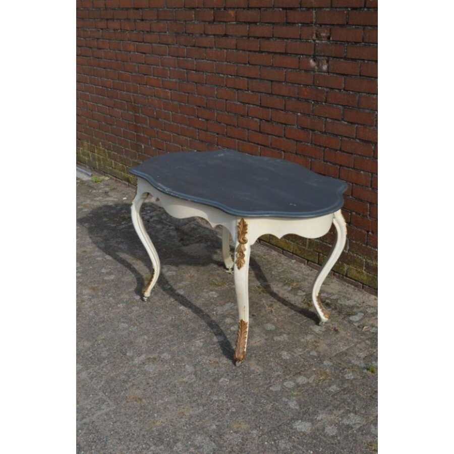 Antieke barok eettafel ovaal-4