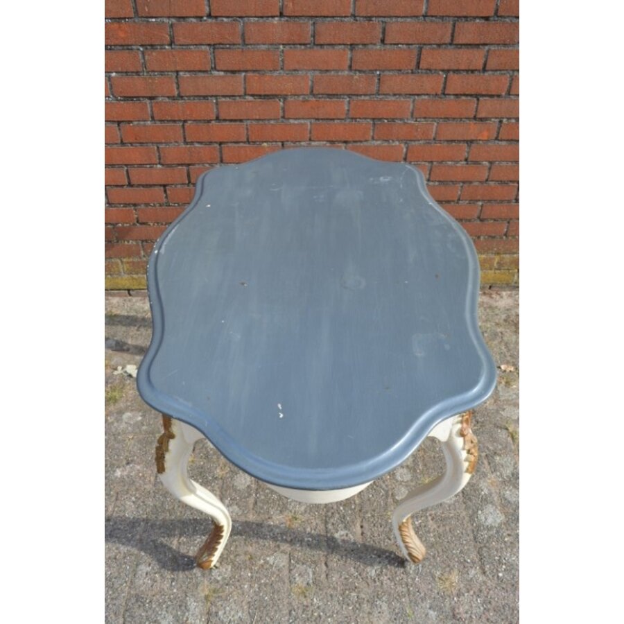 Antieke barok eettafel ovaal-5