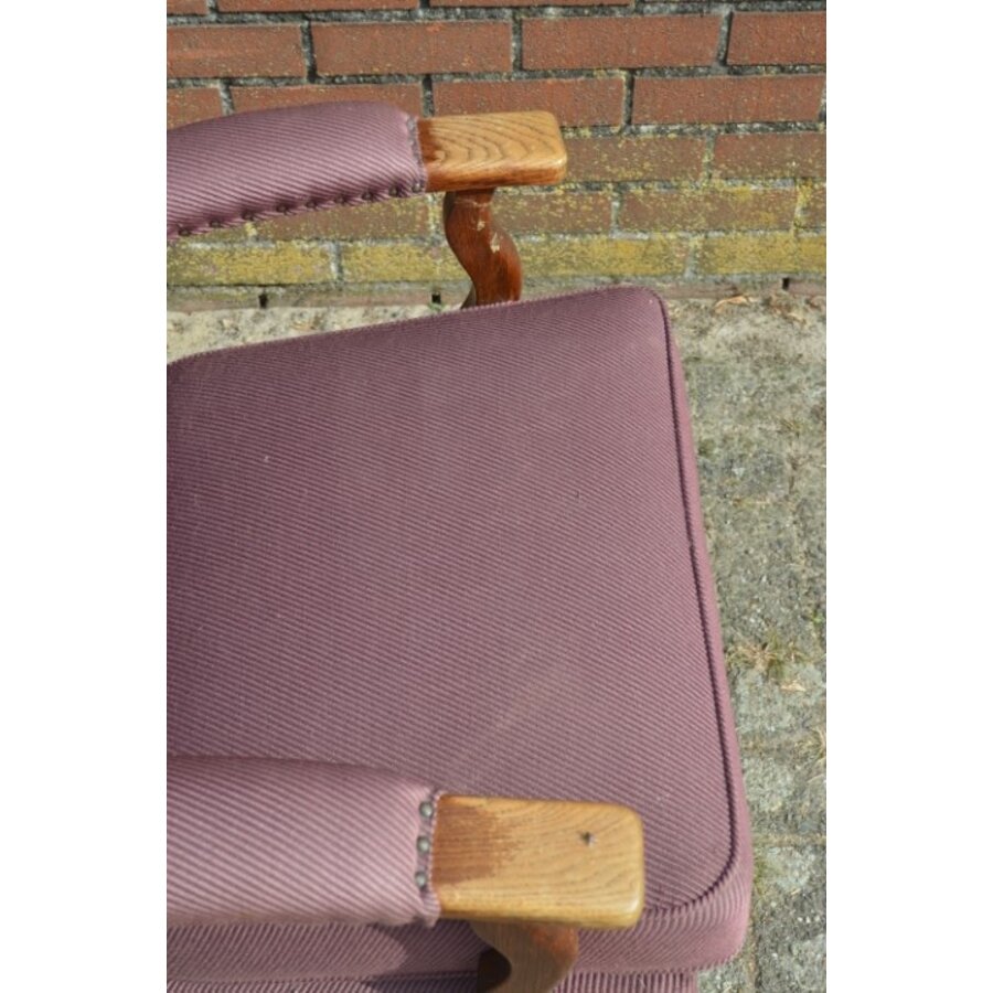 Vintage oorfauteuil Spakman & Co-6