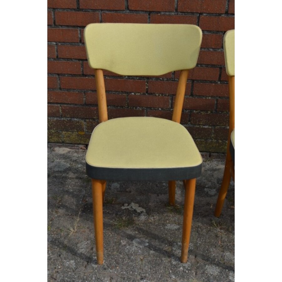 KOK retro eetkamerstoelen 4x-2