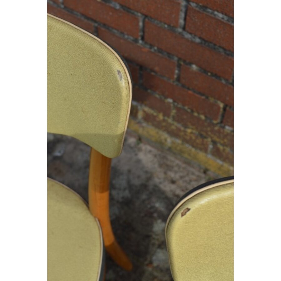 KOK retro eetkamerstoelen 4x-3