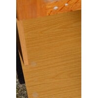 thumb-Landelijke buffetkast met vitrine opknapper-10