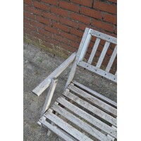 thumb-Verweerde hardhouten tuinbank inklapbaar-3