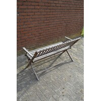 thumb-Verweerde hardhouten tuinbank inklapbaar-6