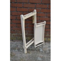 thumb-Witte butler tray met inklapbaar onderstel-5