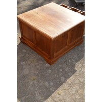 thumb-Massief teak salontafel met zes laden-8