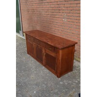 thumb-Dressoir van kersenhout met 3 laden en 3 deuren-2