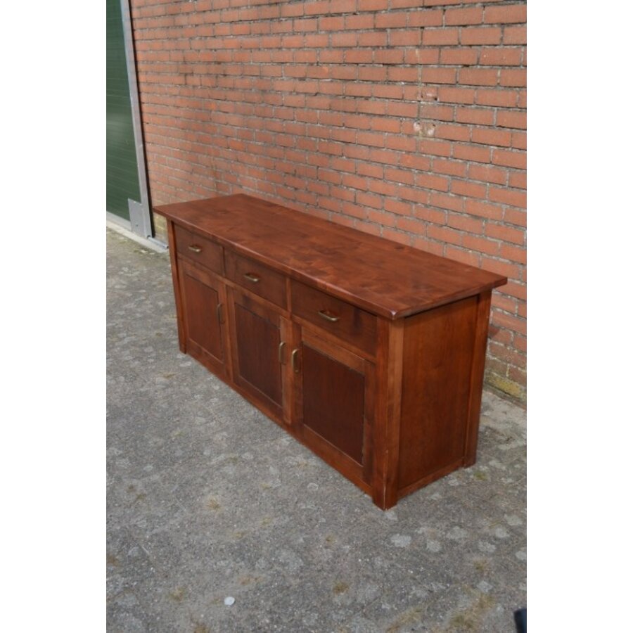 Dressoir van kersenhout met 3 laden en 3 deuren-2