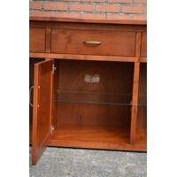 thumb-Dressoir van kersenhout met 3 laden en 3 deuren-4