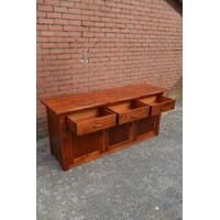 thumb-Dressoir van kersenhout met 3 laden en 3 deuren-5