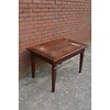 Massief teakhouten eettafel