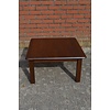 LoodsVol, Tweedehands Donker eiken salontafel met afgeronde hoeken