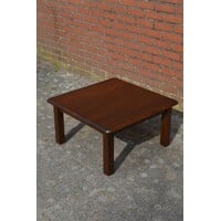 thumb-Donker eiken salontafel met afgeronde hoeken-2