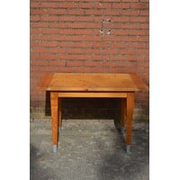 thumb-Zweedse grenen eettafel jaren 60-2