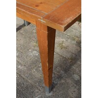 thumb-Zweedse grenen eettafel jaren 60-4