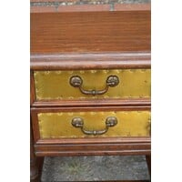 thumb-Klassiek houten ladenkastje met koper-2