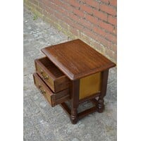 thumb-Klassiek houten ladenkastje met koper-8