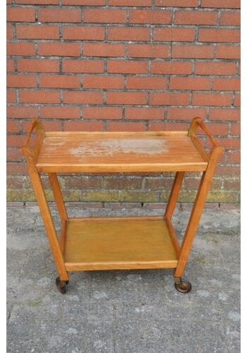 Vintage serveerwagen 