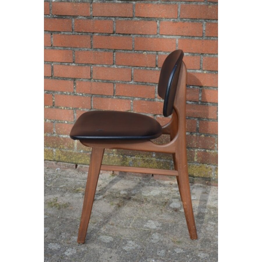 Arne Hovmand Olsen teak stoel jaren 60-3