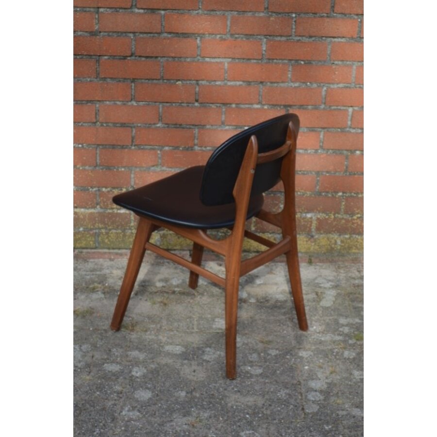Arne Hovmand Olsen teak stoel jaren 60-5