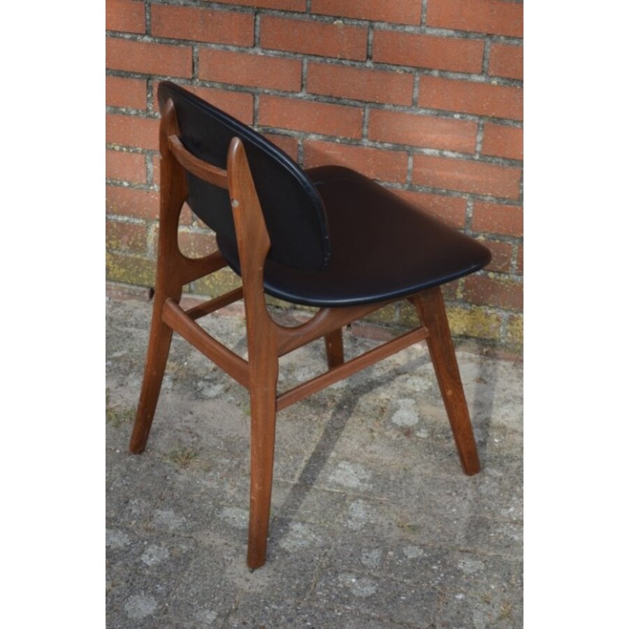 Arne Hovmand Olsen teak stoel jaren 60-7