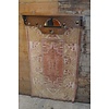 Art Deco kapstok met geweven kleed