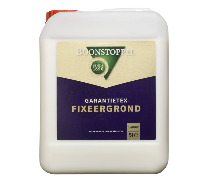Boonstoppel - Garantietex Fixeergrond