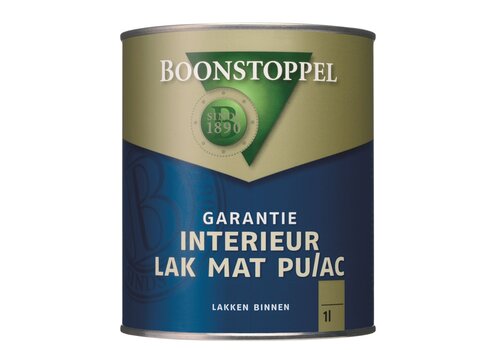 Boonstoppel Boonstoppel - Garantie Interieur Lak Mat PU/AC 1 liter