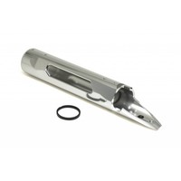 CNC VSR10 left-hand tactical up-receiver Silver