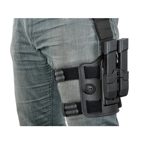 Amomax Drop Leg Holster Platform - Black