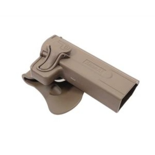 Amomax FDE Speed Release Hi-Capa Holster